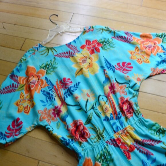 Cupshe Tropical Dolman Sleeve Casual Mini Dress Size M NWT - Picture 10 of 12